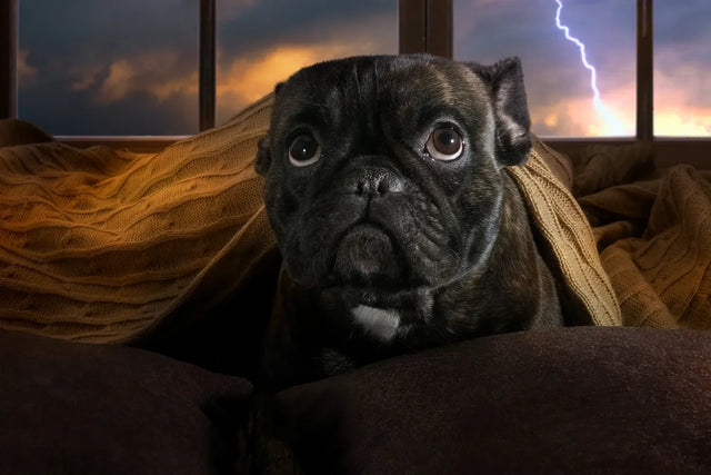 Why are dogs scared of thunder: 8 tips