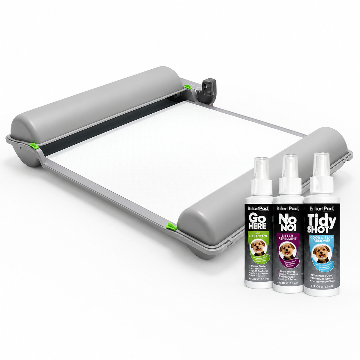 Deshazte de las toallas sanitarias sucias con BrilliantPad Smart