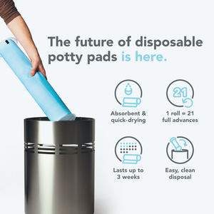 BrilliantPad Eco-Friendly Rolls future of disposable potty pads