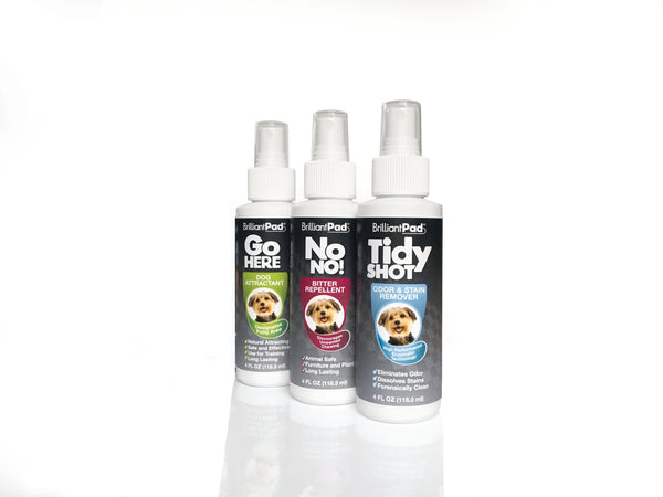 Pee pad spray deals